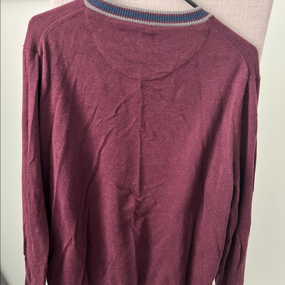 Nordstrom men v-neck sweater, size L - Picture 3 of 3